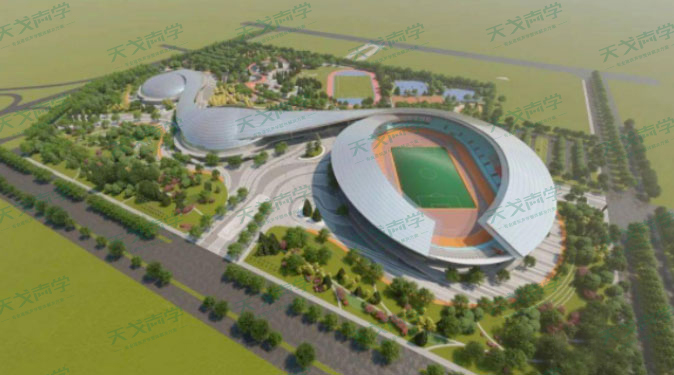 中交二公局平涼市體育運動公園項目工程