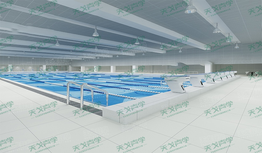 江西吉安全民健身中心游泳館聲學設計工程