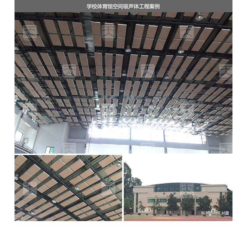 體育館空間吸聲體工程案例-1