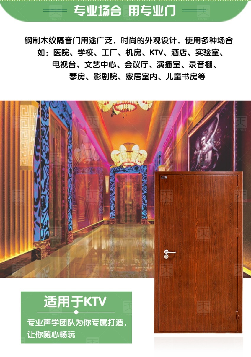 鋼質木紋隔音門-8 鋼質木紋隔音門-8