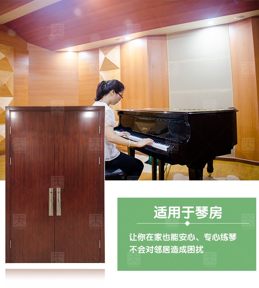 鋼質木紋隔音門-13 鋼質木紋隔音門-13