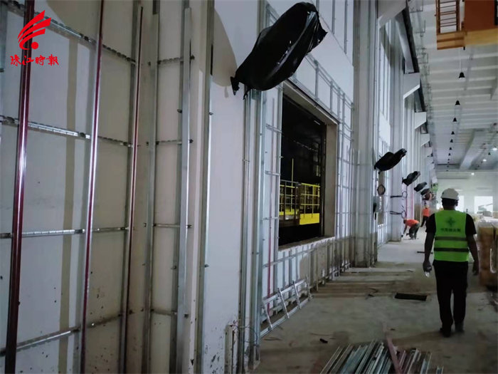 天戈聲學的產(chǎn)品應用在佛山地鐵二號線林岳西站。