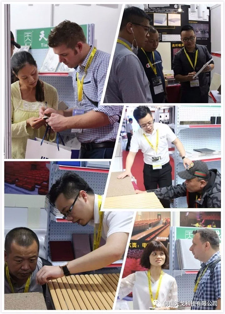 天戈向參展人員介紹公司產品 天戈向參展人員介紹公司產品