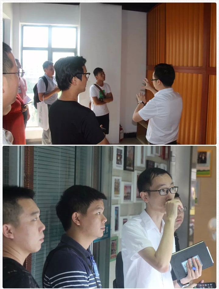 學(xué)員們參加天戈展廳 學(xué)員們參加天戈展廳