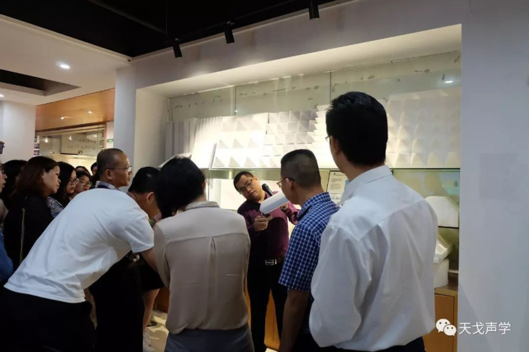道匯康創業家商學院學員蒞臨天戈聲學參觀交流