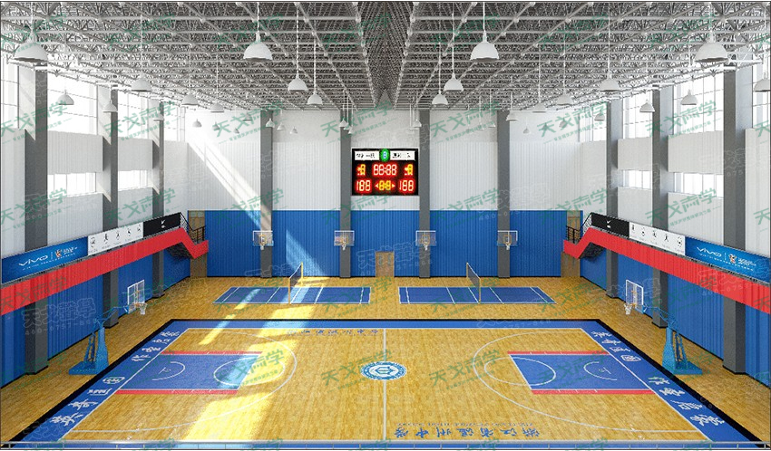 浙江溫州中學體育館聲學設計工程